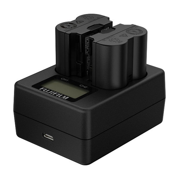 Fuji Caricabatterie Doppio BC-W235 per Batteria X-T4/T5 Fuji Caricabatterie Doppio BC-W235 per Batteria X-T4/T5